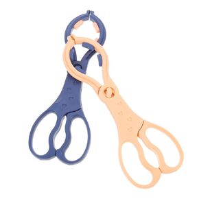 2pcs Baby Bottle Scissor Anti- Slip Feeder Clamp Milk Bottle Clamp Bottle Tong Feeder Pacifier Tong