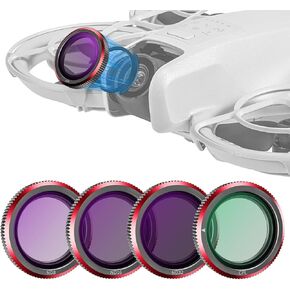 Magnetic ND & CPL Filters Set Compatible with Neo, 4 Pack Multi-Coated ND Filters, ND8 ND16 ND32 CPL Filters, Camera Lens ND Filter with Slim Aluminum Frame