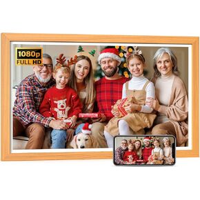 Digital Picture Frame 11" Electronic Photo Frame - 2K IPS Touch Screen, 32GB 2176 * 1600 Digital Photo Frame, Motion Sensor, Share Photos and Videos Via App or Email, Free Cloud Storage, Gifts for Mom