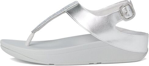 FITFLOP FINO CRYSTAL MIX T-Strap Sandals Wedge in Saudi Arabia