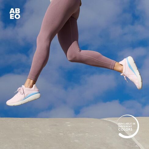 Abeo MXV Shift Walking Shoes for Women | تخفيف التهاب اللفافة الأخمصية | أحذية العظام للنساء | إدراج تقويم العظام القابل للإزالة الأسود 10 عريض in Kuwait