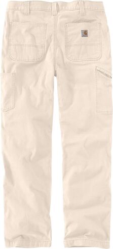Carhartt Men's Rugged Flex Rigby Double Front Pant, Natural, 38 x 30 in Saudi Arabia