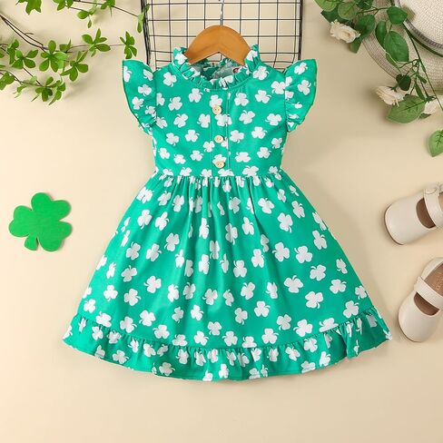 VINUOKER Toddler Baby Girl Skirt Floral Dress Summer Sundress Little Girl Casual Dresse Summer Fall Outfits in Kuwait