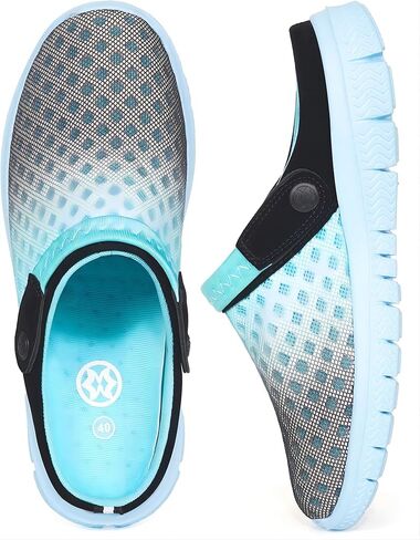 Hsyooes Mens Womens Mules & Clogs Garden Shoes Summer Breathable Mesh Slippers Non-Slip Outdoor Beach Sandals Unisex in Kuwait