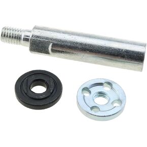 Heyous Metal Iron Angle Grinder Extended Connecting Rod M10 Threaded Hole 60mm Extension Shaft Rotary Extension Shaft Suitable for 100 Angle Grinders or Polishers