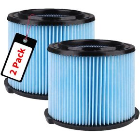 VF3500 Replacement Filter for Ridgid Shop Vacuum 3-4.5 Gallon Wet Dry Vacuum, 3 Layer Filters for Ridgid Shop Vac WD3050 WD4050 WD4070 WD4522, 2 Pack