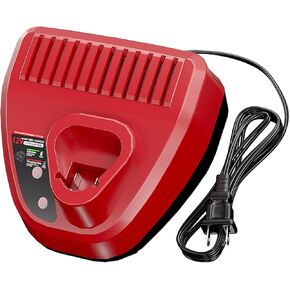 12V Rapid Charger Replacement for Milwaukee M12 Battery Charger 48-59-2401 48-59-1204, Compatible with Milwaukee 12Volt Battery 48-11-2430 48-11-2401 48-11-2402 48-11-2420 48-11-2425 48-11-2460