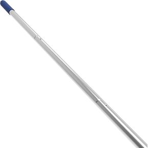 POOLWHALE 10.5 Foot Premium Aluminum Telescopic Swimming Pool Pole, Special Stripes Texture Strong Grip, Adjustable 8 Pieces 1.0 mm Expandable Step-Up, for Skimmer Nets, Vacuum Heads and Brushes
