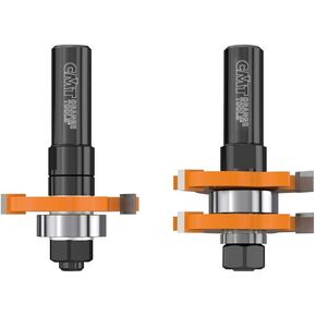 CMT 800.626.11 2-Piece Tongue & Groove Set, 1/2-Inch Shank