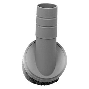 Flexaust 40504 Tuec Polypropylene Vacuum Cleaning Dust Brush, Type 1 and 2, 3" Width, 1-9/16" and 1-1/2" Neck Size, Gray