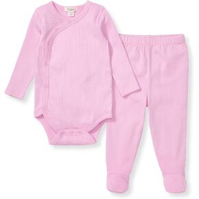 Burt's Bees Baby Unisex Baby Bodysuit & Pant Set, 100% Organic Cotton