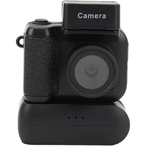 Pomya 1080P HD Small DV Camera, 1.44 Inch Color Screen Mini Video Recorder with Flip Flashlight, Support OTG, Thumb Camera DVR Camcorder for Video Recording (White)