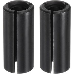 HARFINGTON 2pcs Collet Adapter 1/2" to 1/4" Die Grinder Chuck Driver Adapter CNC Engraving Bit Router Converter for CNC Machine Tool