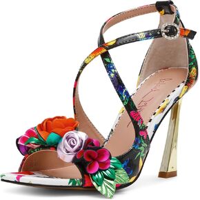 Betsey Johnson Women's Mikah Heeled Sandal