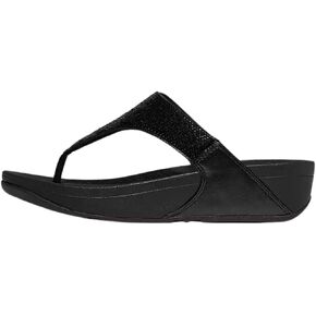 FitFlop Women's Lulu Sequin Toe-Post Sandals Wedge