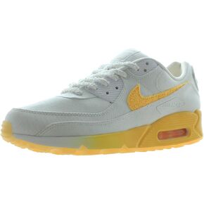 Women's Air Max 90 SE - Size 10 US - White/Citron Pulse (White/Citron Pulse-Alabaster, us_Footwear_Size_System, Adult, Women, Numeric, Medium, Numeric_7)