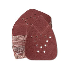 Mouse Sander Sandpaper 12 Holes detail sander pads Hook and Loop Sanding Sheets for Woodworking 50 PCS 60/80/120/150/220 Grits