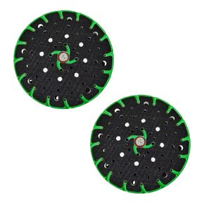 2 Pcs 6 Inch Hard Sanding Pad, 17 Holes Backing Sander Pad Grinding Pad Compatible with ETS 150/3 EQ, ETS 150/5 EQ, RO 150E, WTS 150/7 Random Orbital Sander Models in Kuwait