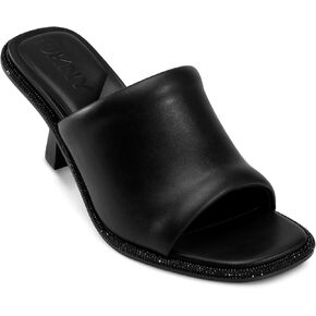 DKNY Women's Reading-Sandal Mule Evening Cushioned Insole Footwear Heeled