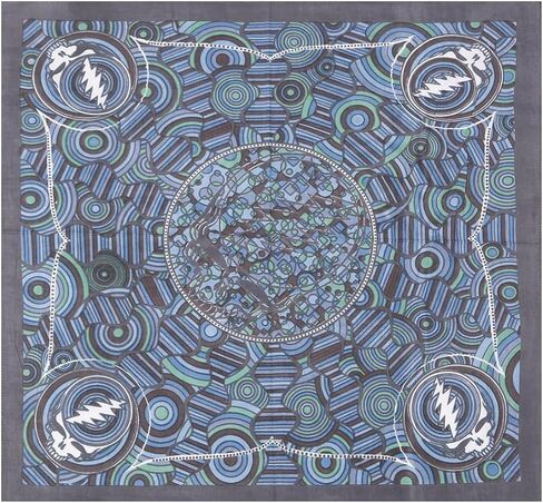 باندانا Grateful Dead Steal Your Face من SYF Elements مقاس 22 × 22 بوصة - ماء in Kuwait