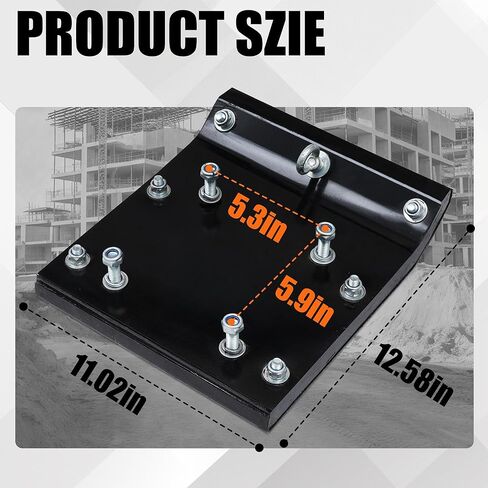 طقم أحذية خشبي 11 "لاستبدال Multiquip Mikasa MTX70 MTX80 MTX90 JUMPING JUST RAMMER BASE 366910020 362910130 8511S in Kuwait