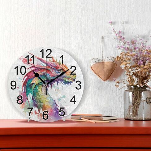 Sea Turtles Teal Wall Clock Non Ticking Silent Kitchen Clock Large Decorative Battery Operated Clocks 10 inch for Living Room Bedroom Decor in Kuwait