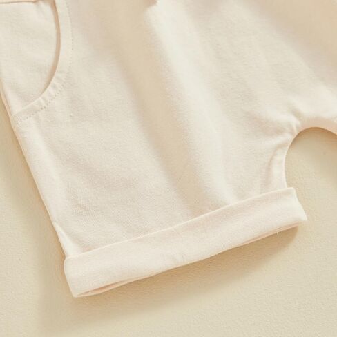 Toddler Baby Girl Summer Clothes Embroidered Letter Graphic Short Sleeve T-Shirt Shirts + Elastic Shorts Set in Kuwait