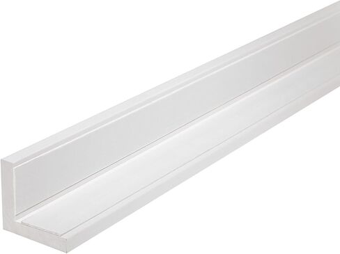 Outwater White 1-1/2" X 1-1/2" Wall Corner Protector Trim with Adhesive, 8FT Length, 2 Pack in Kuwait