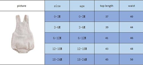 Infant Baby Girl Boy Romper Bodysuit Striped Sleeveless Jumpsuit Overalls One Piece Outfit Summer Clothes in Kuwait