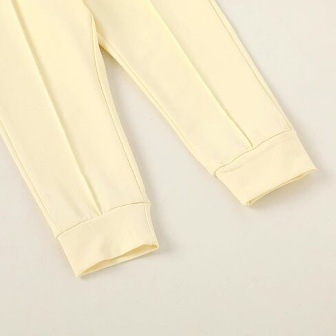 YOUNGER TREE Toddler Fall Outfits for Girl Long Sleeve Sweatsuit Top and Sweatpants Set Baby Girl Clothes in Kuwait