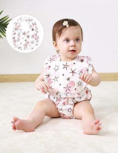 Baby Bibs for Boys Girls 3Pack Newborn Boy Bib Infants Bandana Drool Bibs Teething Unisex Waterproof Bib Set in Kuwait