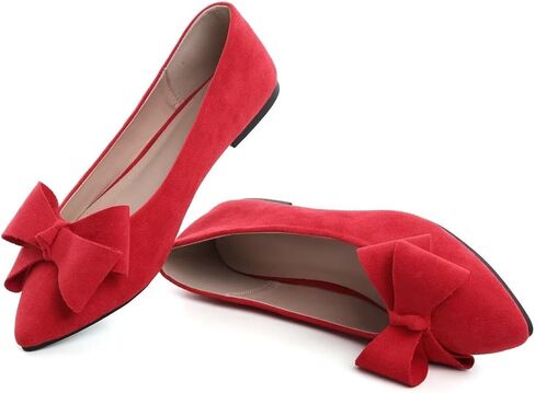 TN Tangnest Women Classical Bowknot Flats Comfort Slip-On Ad Pointed Toe Bress Shoes Shops Walking Flats in Kuwait