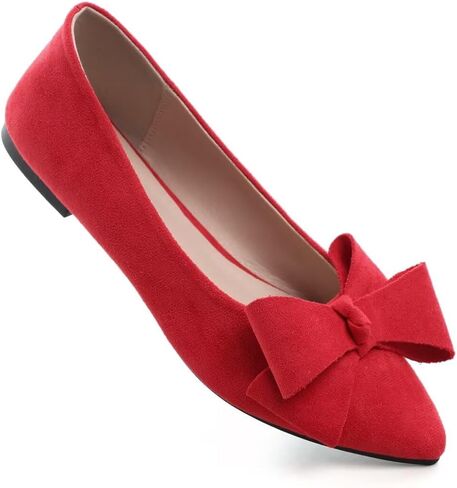 TN Tangnest Women Classical Bowknot Flats Comfort Slip-On Ad Pointed Toe Bress Shoes Shops Walking Flats in Kuwait