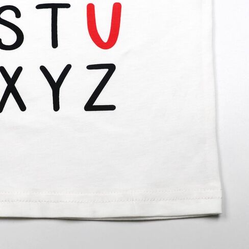 Toddler Boy Girl Valentine's Day Shirt ABC Alphabet I Love U Tee Tops Kids Raglan Long Sleeve T-Shirt 2-7 Years in Kuwait