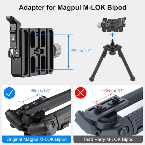 المشبك السريع للإصدار السريع ، مشبك ARCA Swiss Lever ، Mlok Rail Clamp ، مشبك قفل الرافعة لـ Magpul Mlok Bipod الأصلي ، محول لوحة Q.R ، AL60 لرأس كرة ثلاثي القوائم ، قفل المقبض وقفل Lever in Kuwait