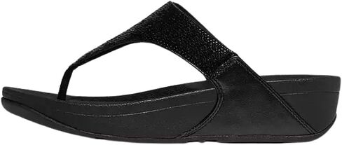 FitFlop Women's Lulu Sequin Toe-Post Sandals Wedge in Kuwait