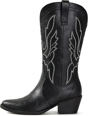 Cowboy Boots Fashion Pointy toe Boots Women Western Cowgirl Boots in Saudi Arabia