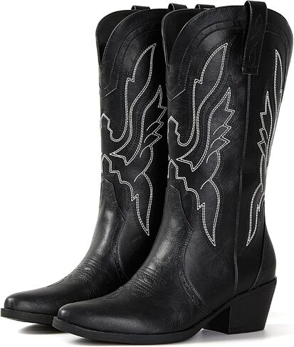 Cowboy Boots Fashion Pointy toe Boots Women Western Cowgirl Boots in Saudi Arabia