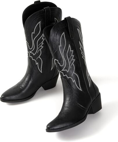 Cowboy Boots Fashion Pointy toe Boots Women Western Cowgirl Boots in Saudi Arabia