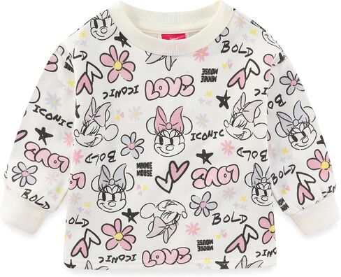 Disney Minnie Mouse Girls Crewneck Sweater and Pants Set for Infant, Toddler, and Big Kids in Saudi Arabia