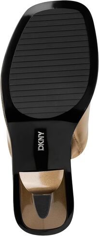 DKNY Women's Reading-Sandal Mule Evening Cushioned Insole Footwear Heeled in Saudi Arabia