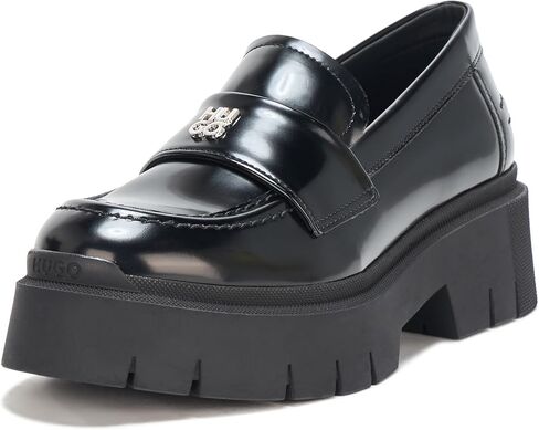 HUGO Women's Kris Chunky Platform Leather Loafer in Saudi Arabia