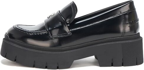 HUGO Women's Kris Chunky Platform Leather Loafer in Saudi Arabia