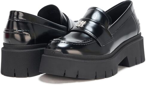 HUGO Women's Kris Chunky Platform Leather Loafer in Saudi Arabia