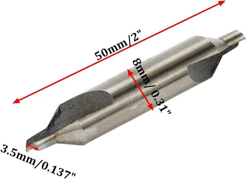 Center Bits Drill 3.5mm قطر القطر HSS Center اكتشاف أدوات بتات بتات لمخربة المعادن -10pcs in Kuwait