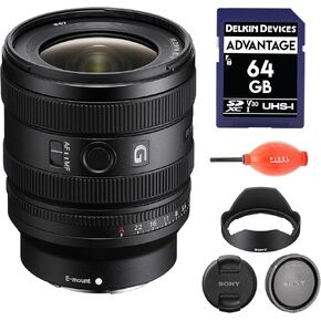 Sony FE 16-25mm F2.8 G Bundle with 64GB Advantage SDXC Memory Card and More
