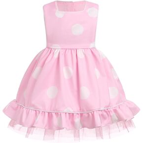 ODASDO Baby Girls Dress Toddlers First Birthday Cake Smash Outfit Sleeveless Princess Tank Tutu Dress Casual Holiday Clothes