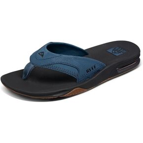 REEF Fanning Men's Bottle Opener Flip Flop, Arch Support, Durable Outsole, Water Friendly