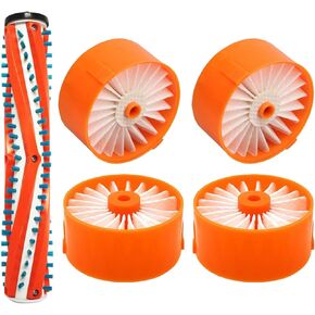 Alren BSV2020 Filter & Brush Roller Kit لـ Black Decker BSV20G ، BSV2020P ، BSV2020 ، BSVF1 PowerSeries Extreme Stick ، ​​استبدل الجزء# N858184 N665227 （(1 Brush Roller ، 4 مرشحات) in Kuwait