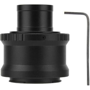 Telescope Mount Adapter Ring, Aluminum Alloy Adapter Ring Portable for NEX E Mount Camera Body. Support 1.25 inch Eyepiece Diameter Telescope. M42 * 0.75 mm Thread